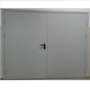 Противопожарная двупольная глухая дверь / серия FRM7295